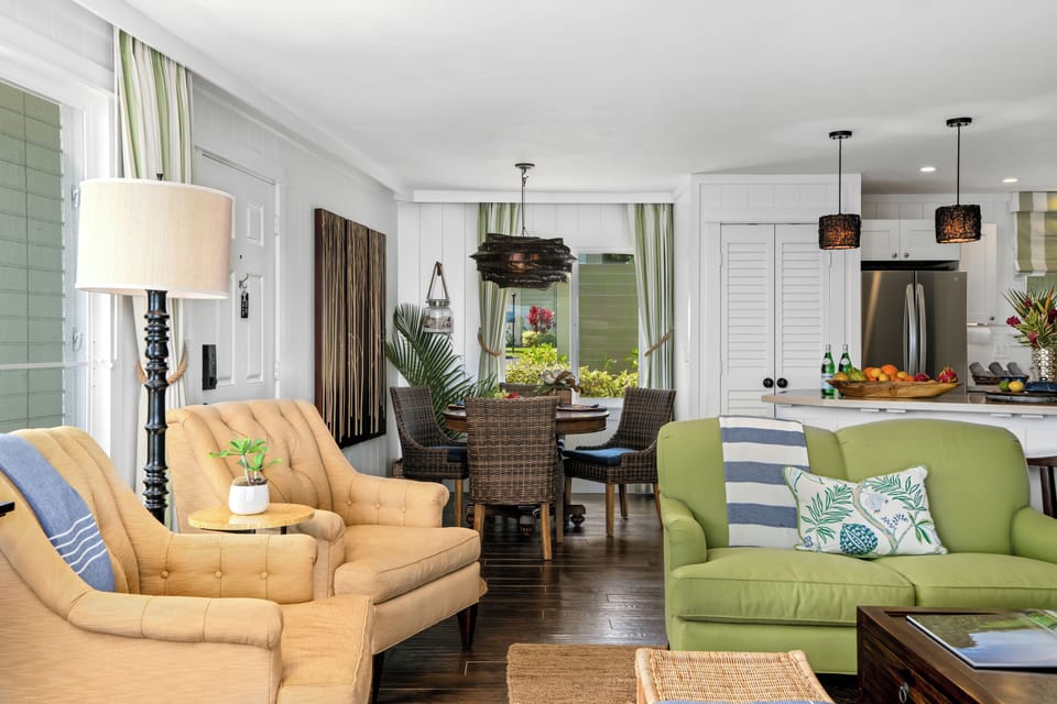 Living Room and Dining Area