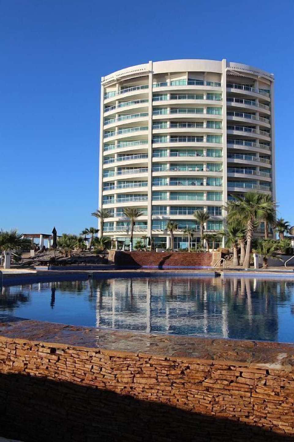 View from the beach