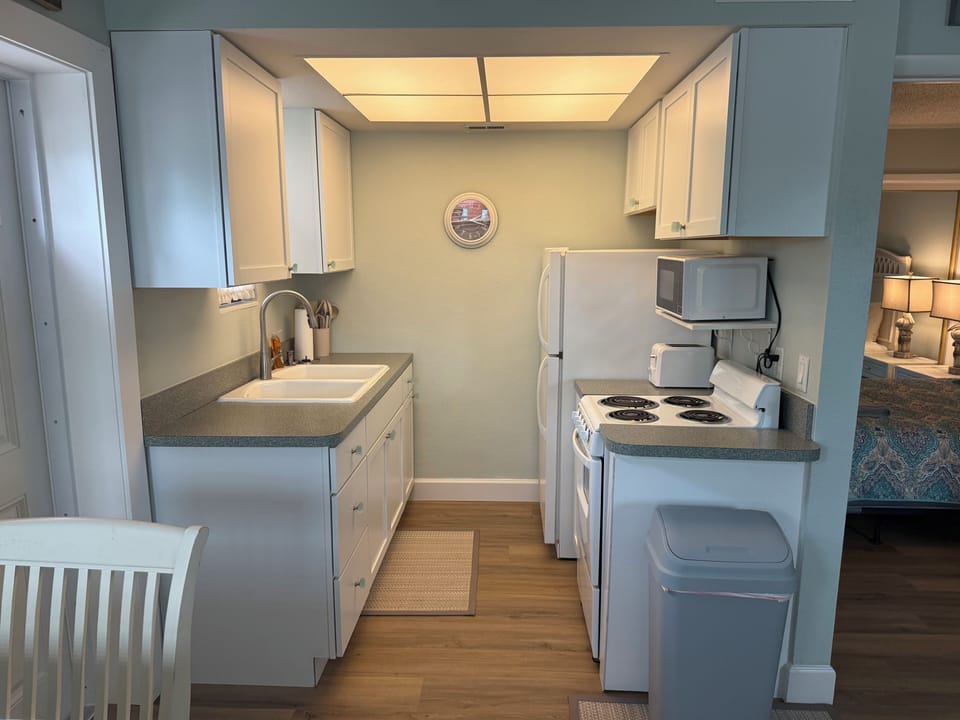 New kitchen cabinets installed in 2025.