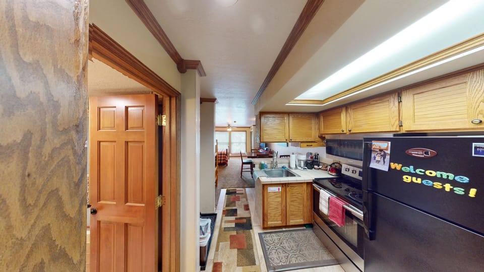 Entrance / Kitchen view.