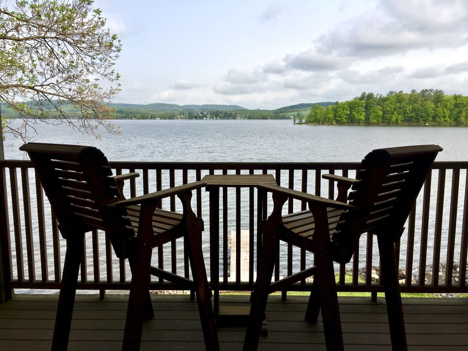 Deck off the 2nd floor bedrooms!