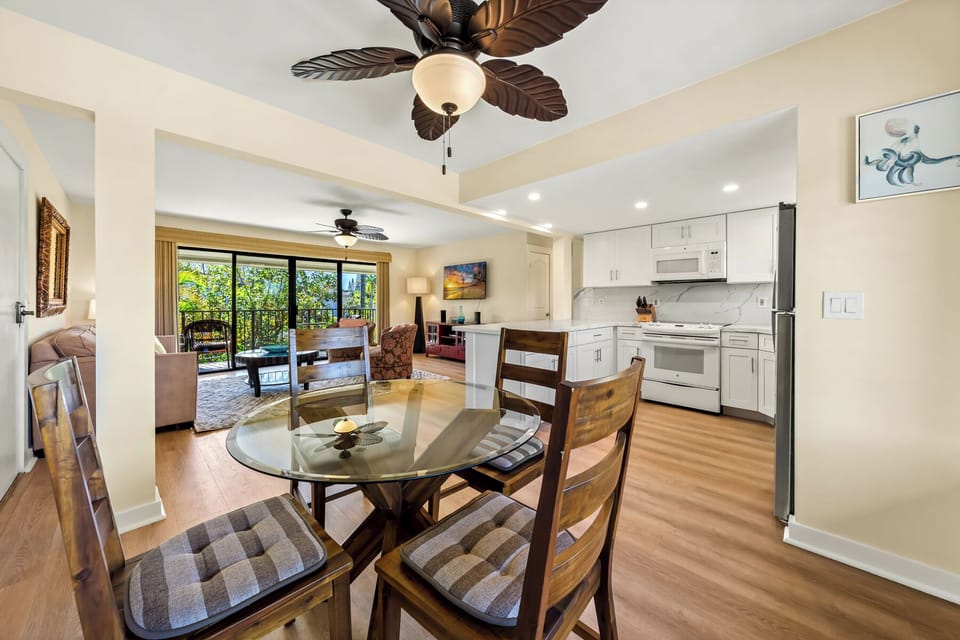 Dining, Kitchen and Living Room