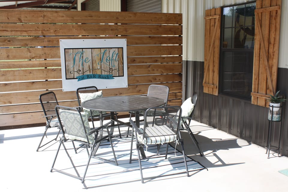 Outdoor seating 
