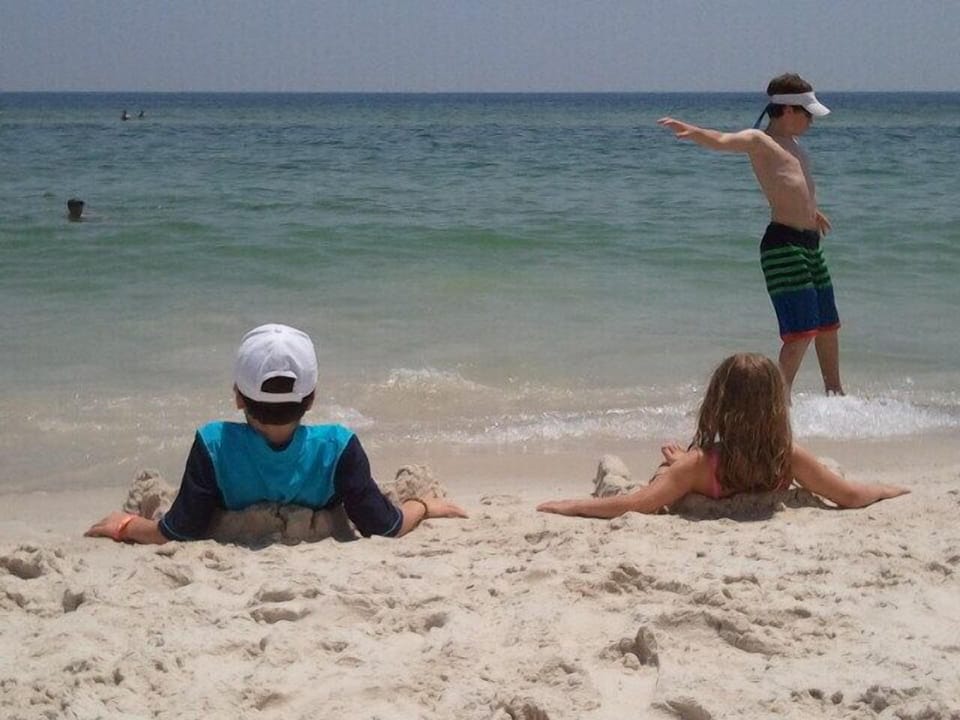 or just chillin' in the surf and sand.
