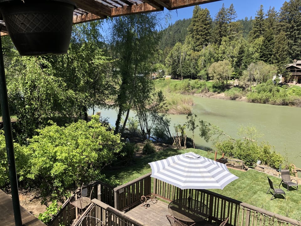 Lower deck and new yard
