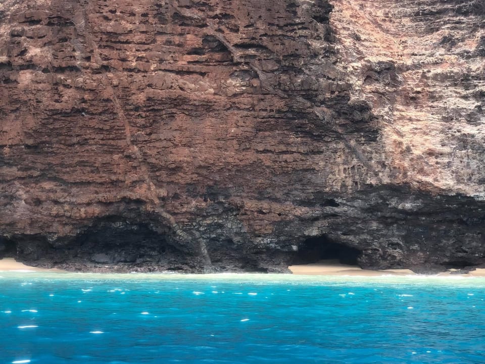 View from the Na Pali coast tour