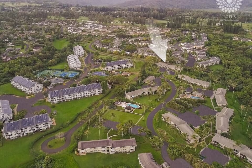 Aerial Photo of Condo and Location