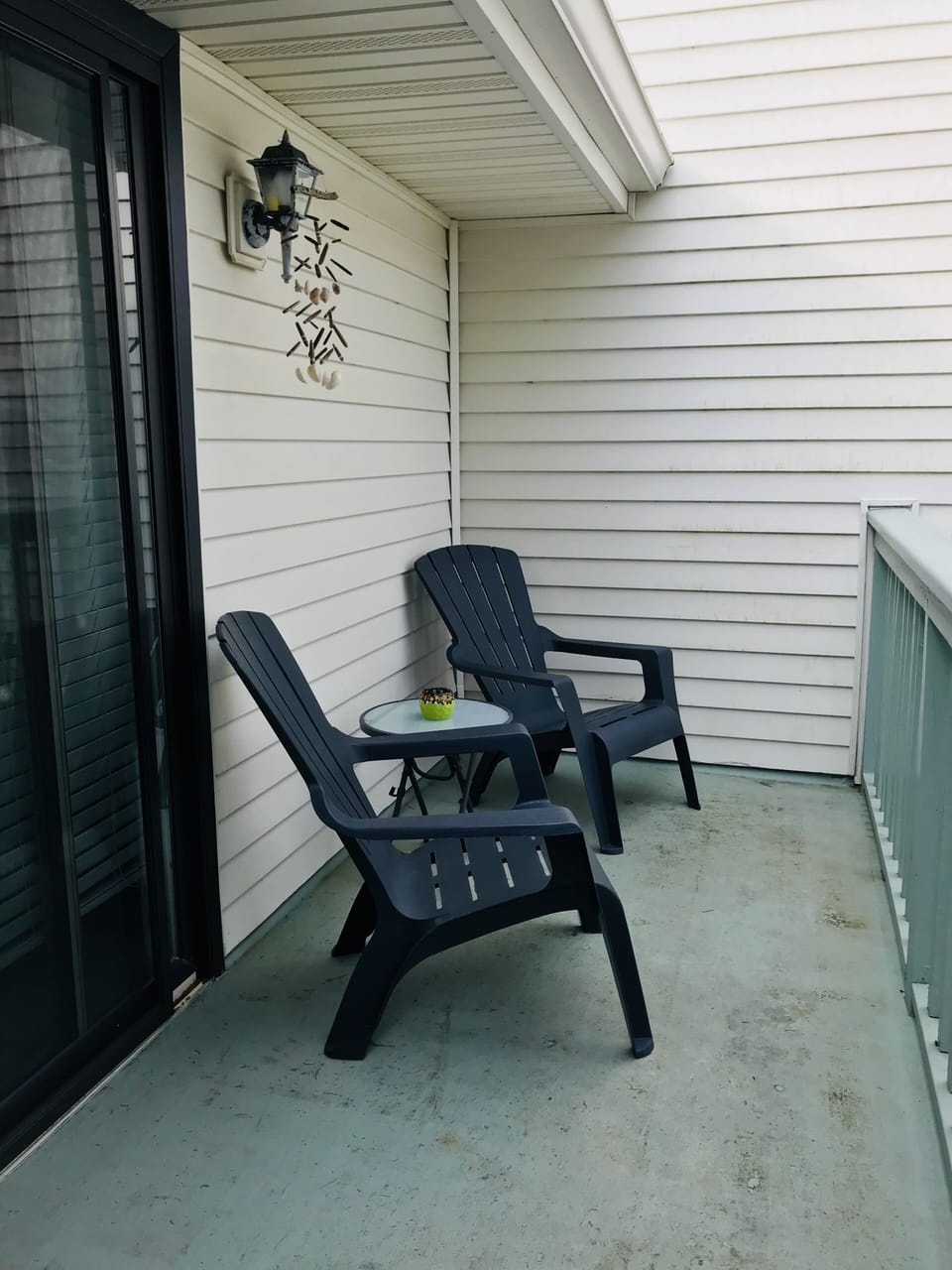 Grab a drink, sit on the balcony and enjoy the great views of the marsh.