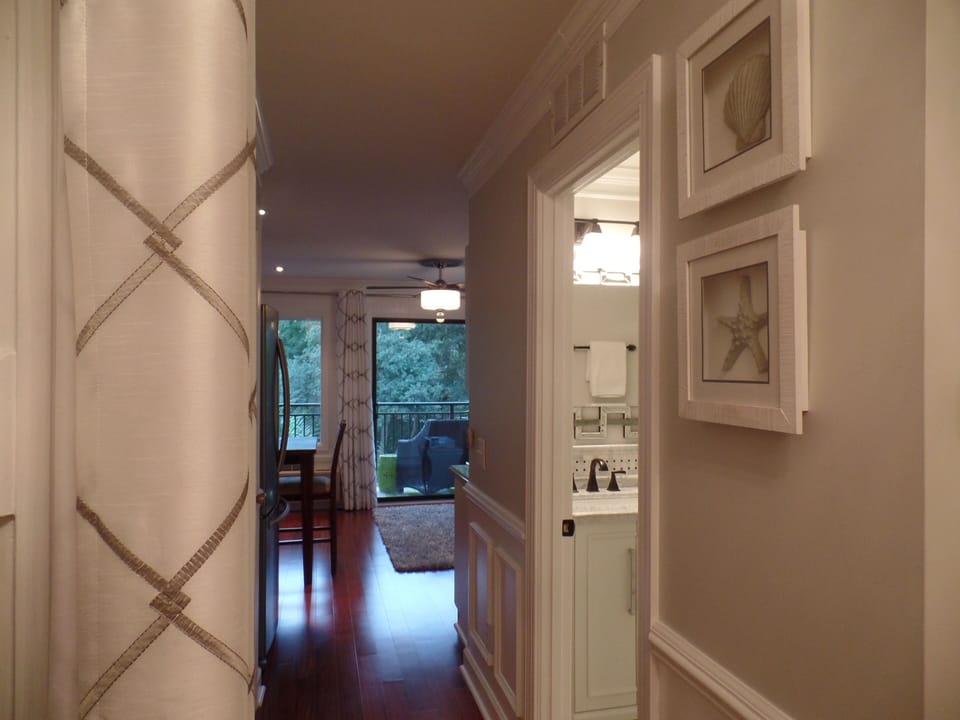 View of Villa from Hallway