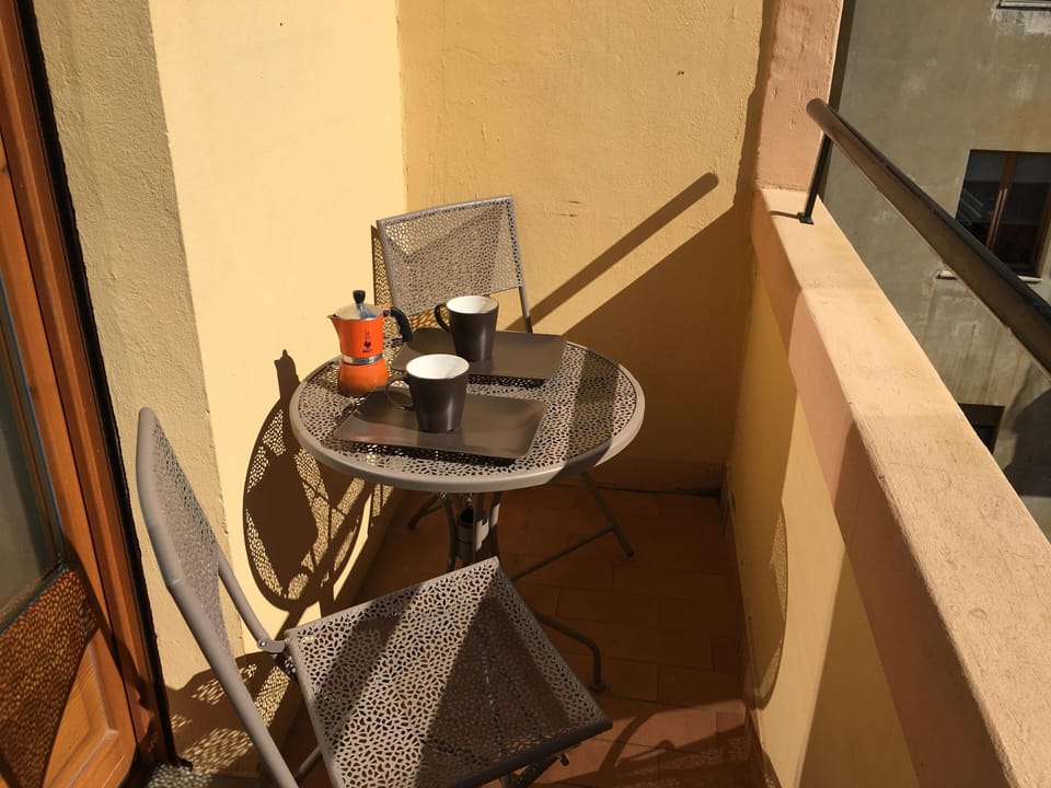 A Cofee in the Balcony