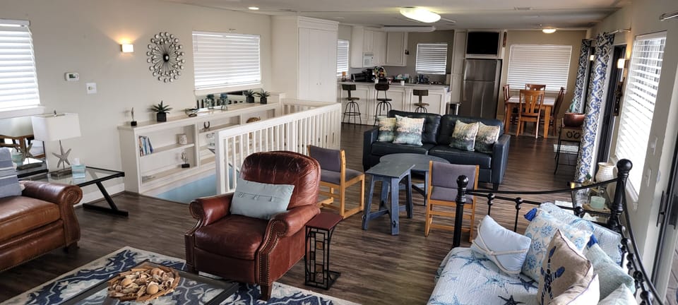 spacious open living area