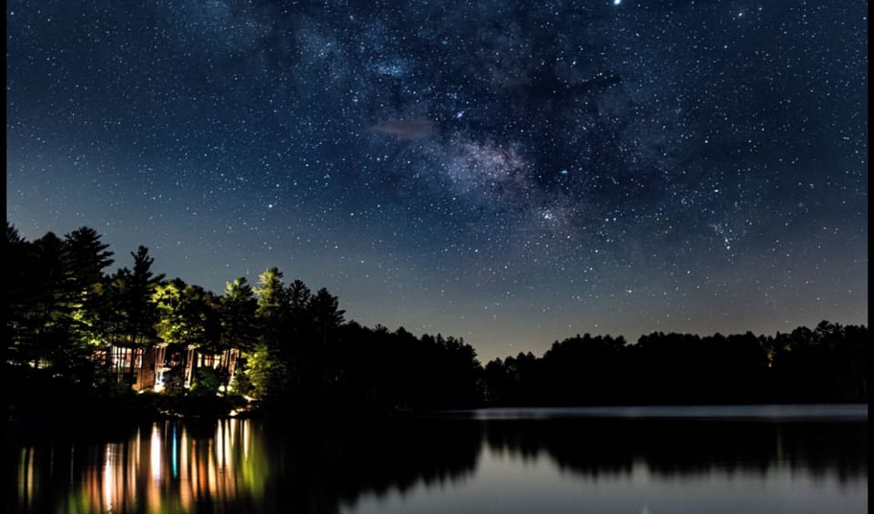 View from private dock