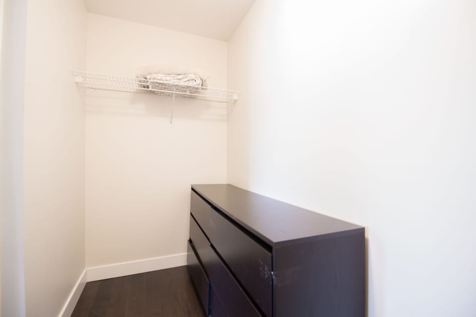 Master bedroom closet