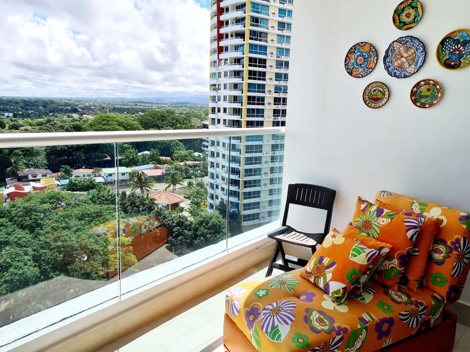 Chaise Lounge off the Master Bedroom. What a view!