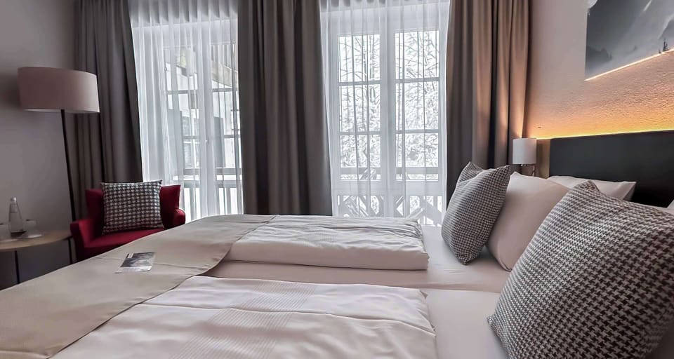 Standard Room, Multiple Beds, Balcony, Annex Building | Premium bedding, in-room safe, iron/ironing board, rollaway beds
