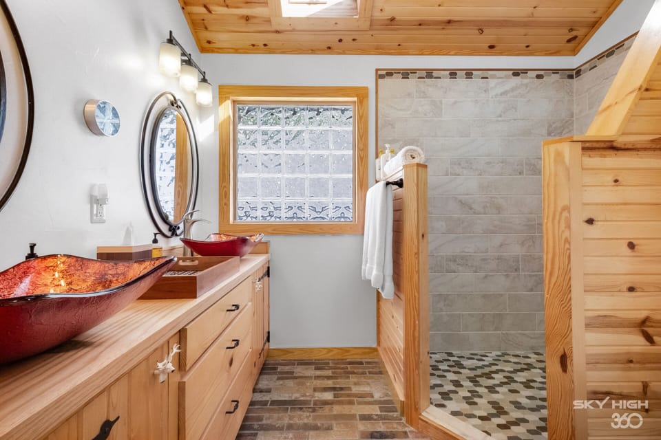 Master bathroom