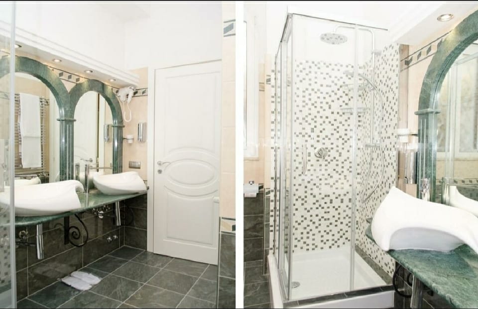 Superior Suite, 1 Bedroom | Bathroom | Shower, rainfall showerhead, free toiletries, hair dryer