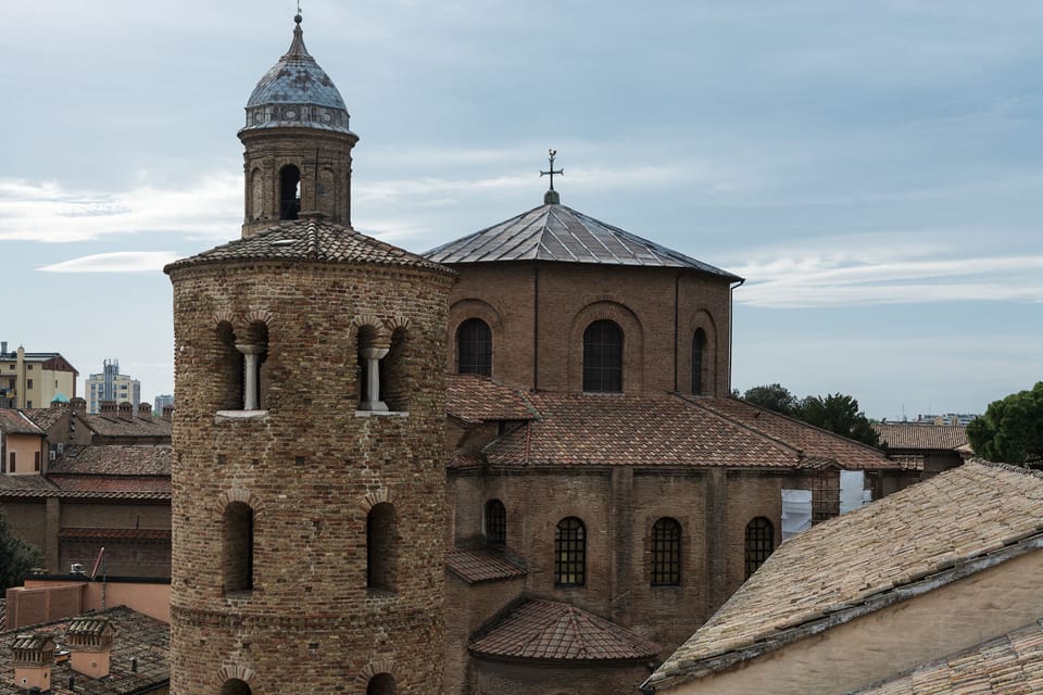 The view on St.Vitale Basilic from the apt.
