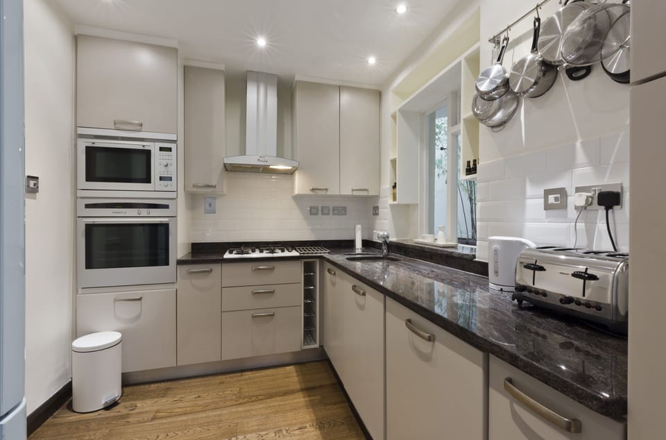 Kitchen with all modern conveniences