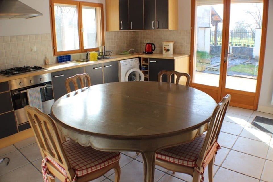 Kitchen Diner in the Gite