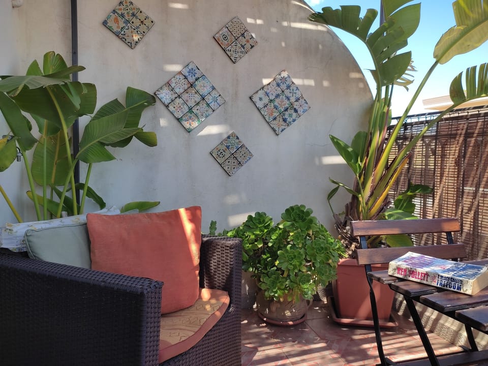 Terrace relaxation area