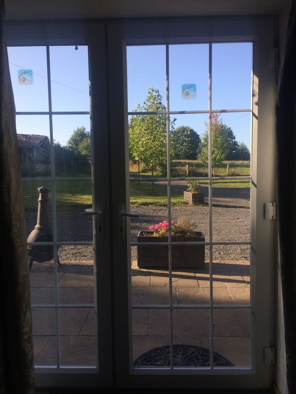 View from living area