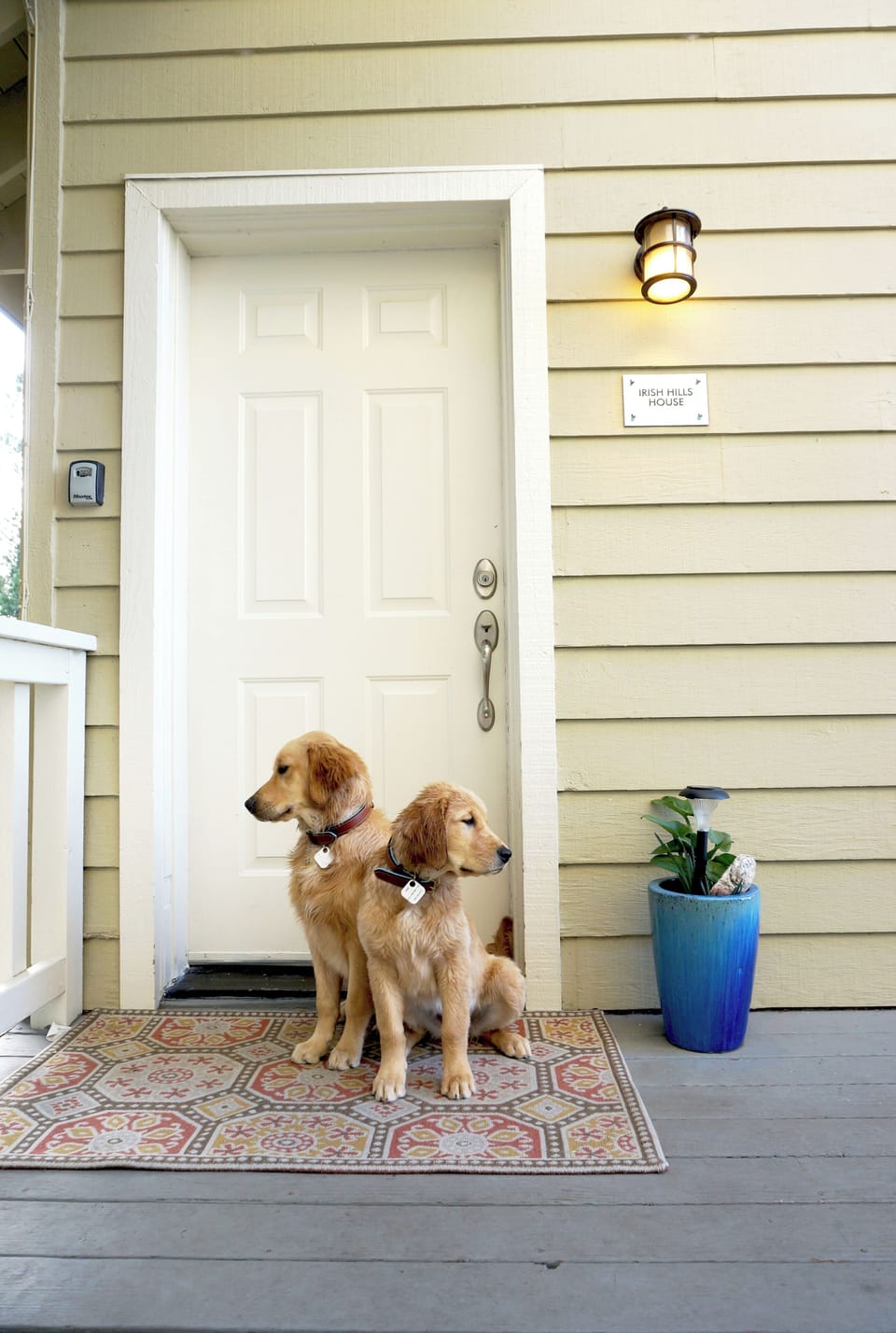 Bourbon and Cider welcome you at the front door. (instagram.com/bourbonandcider)