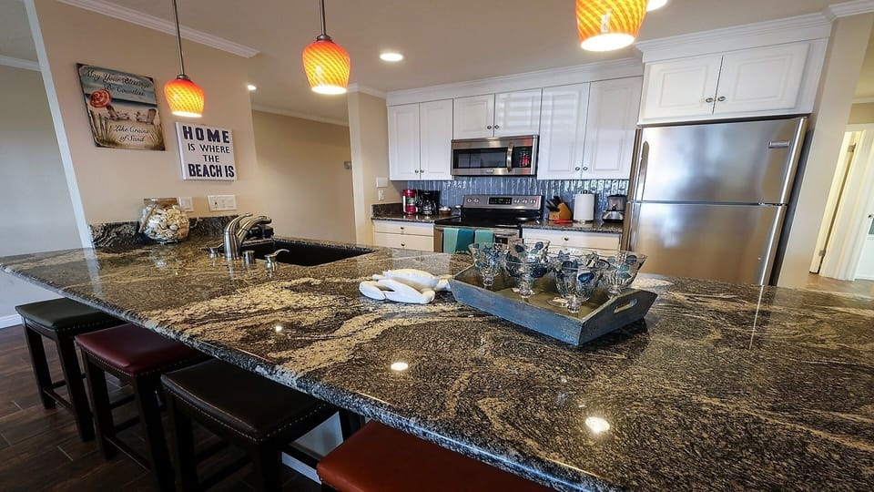 Roomy kitchen