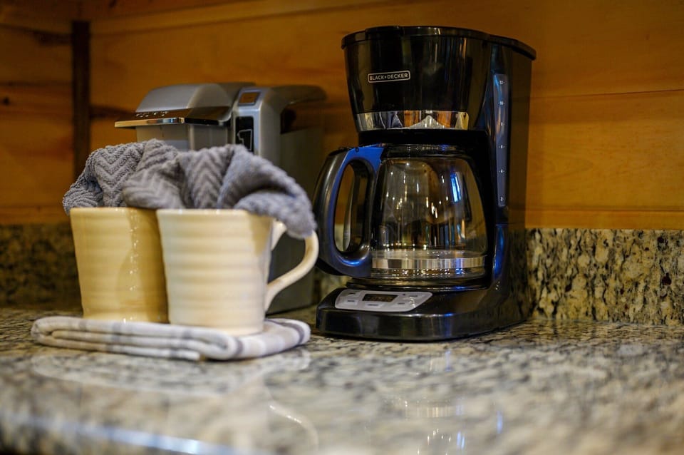 Keurig and a traditional style coffee maker