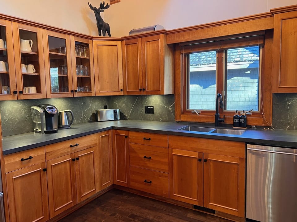 Renovated kitchen 