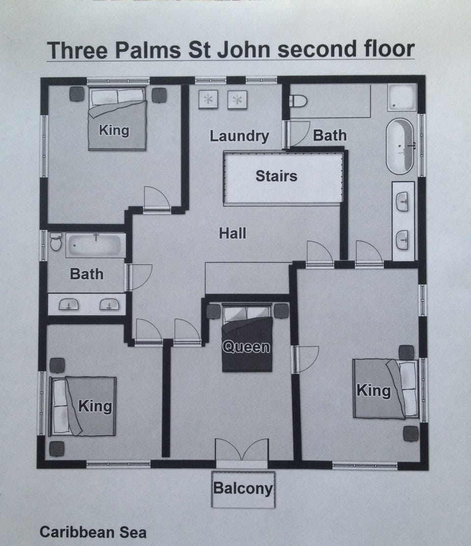 Three Palms Floor Plan 
