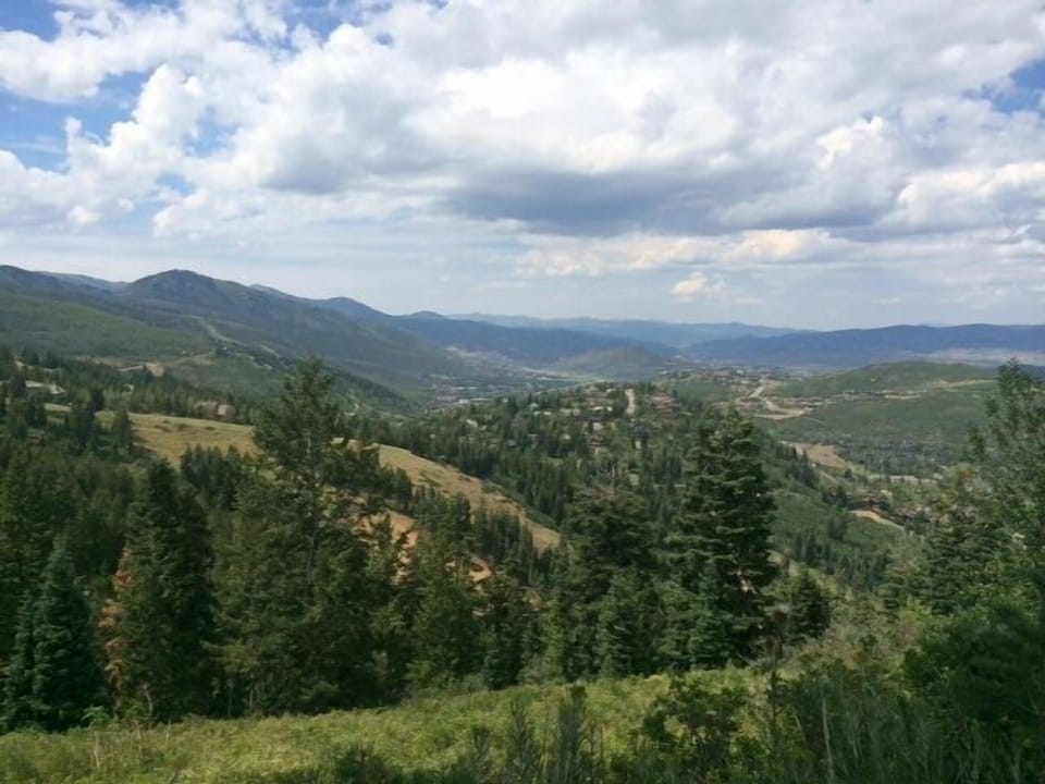 Mid-mountain trail at Deer Valley. You can hike to this point from our townhome