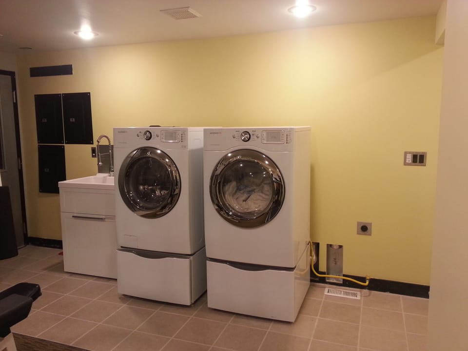 Gym/ Laundry room (in first floor) use included with your rental.
