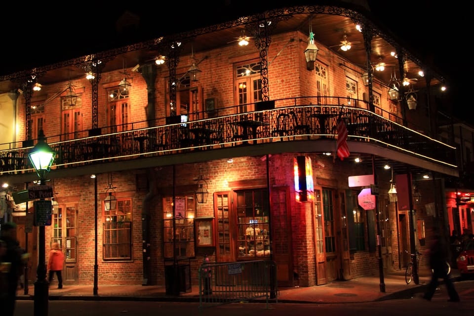 French Quarter Night Scene