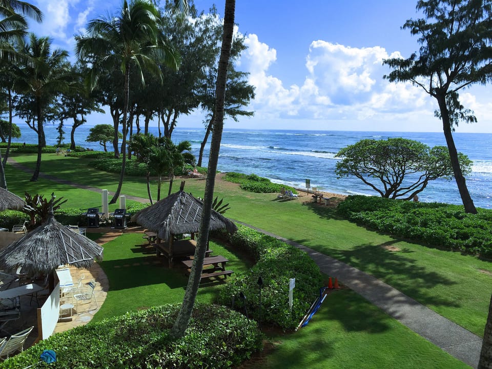 View from lanai looking left.
