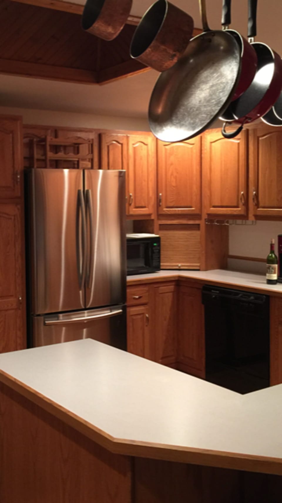 Kitchen is easy to cook in