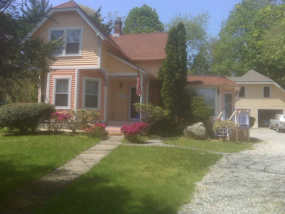 Main house built in 1893 by shipbuilder Crandall.