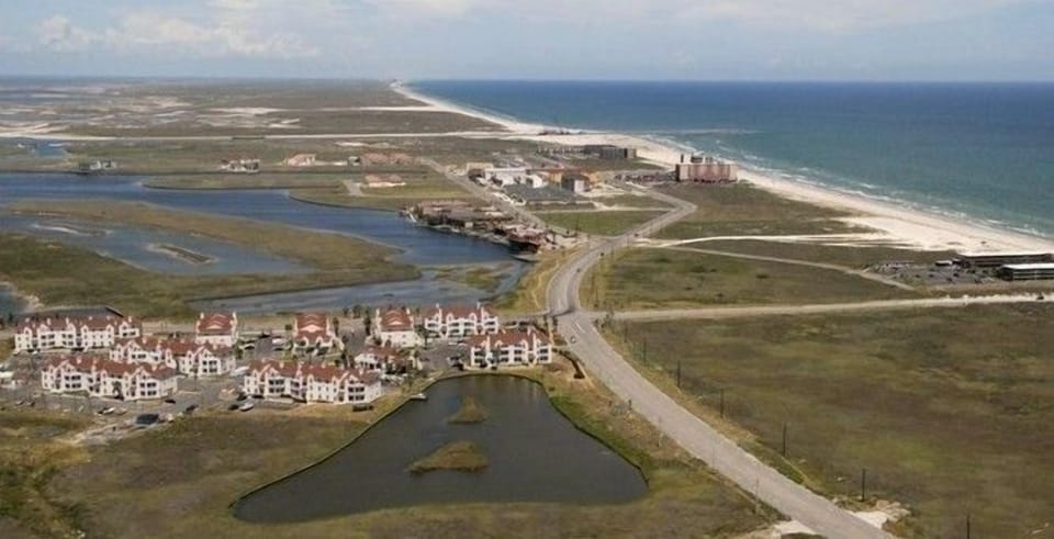 Aerial shot of Beach Club Condos, walking distance to Whitecap beach!