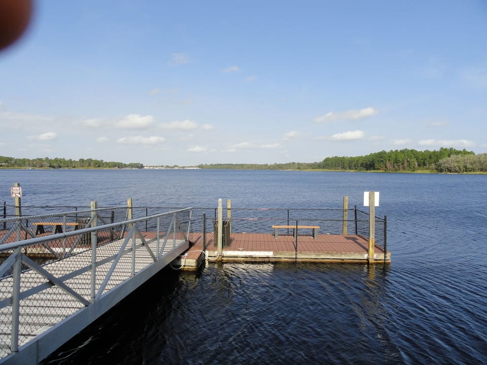 Fishing Dock on Lake Davenport