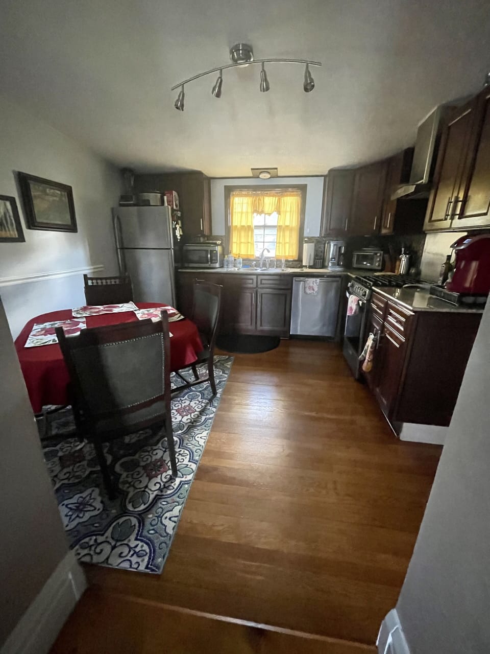 Another view of the kitchen