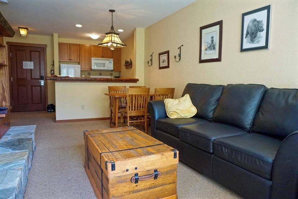Living Room l Queen Size Sofa Bed  Sleeps 1 Adult