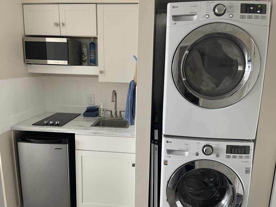 Washer & dryer for guest use.  