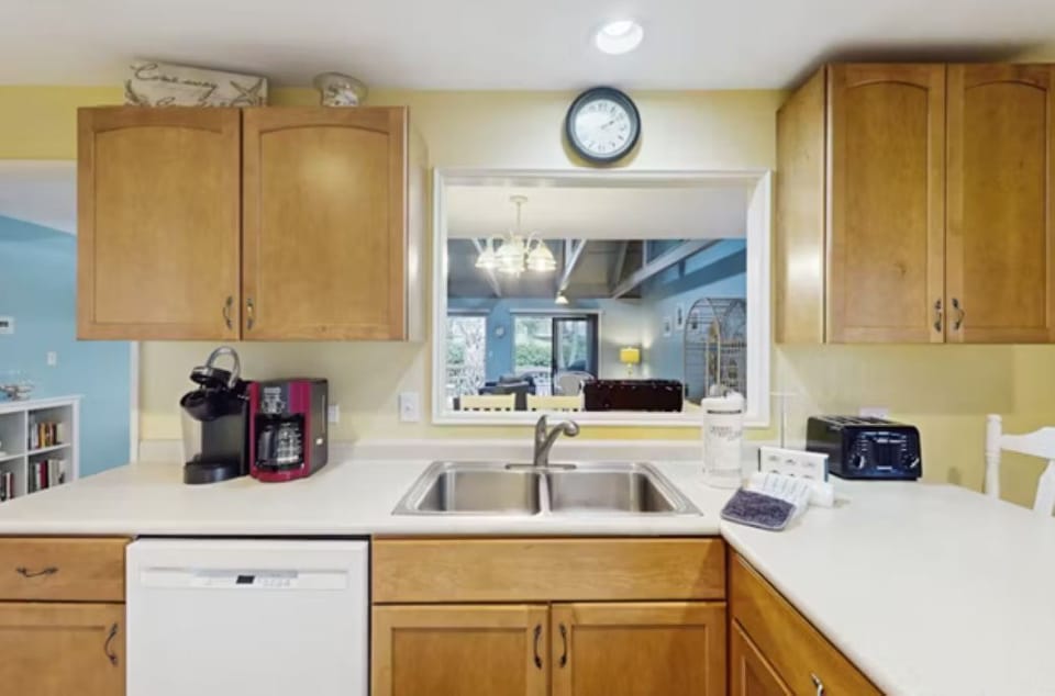 Villa has keurig and standard coffee maker available.