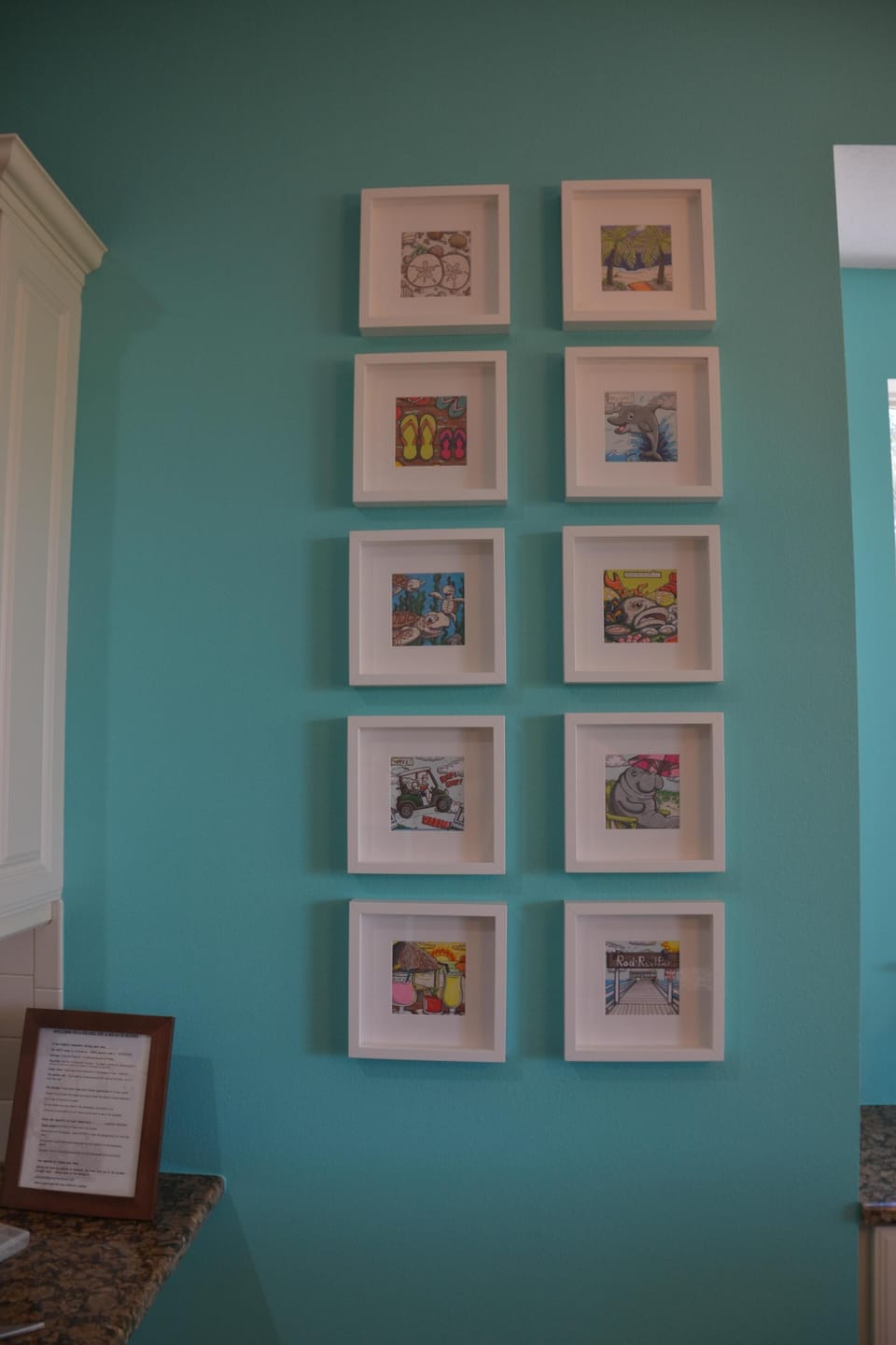 Local scenes highlighted in our hand-drawn pictures