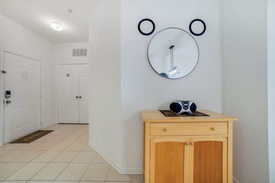Hall area by dining table