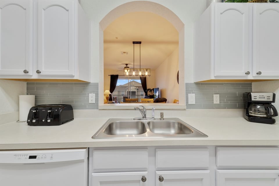 Kitchen looking into DR/LR