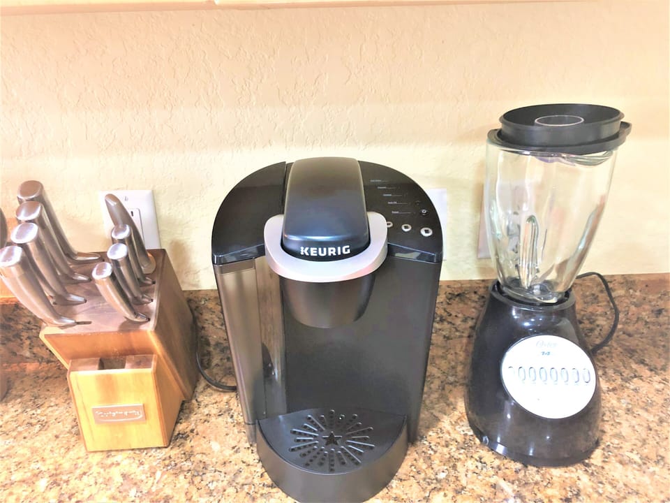 Keurig coffee maker (we also have a drip coffee maker)