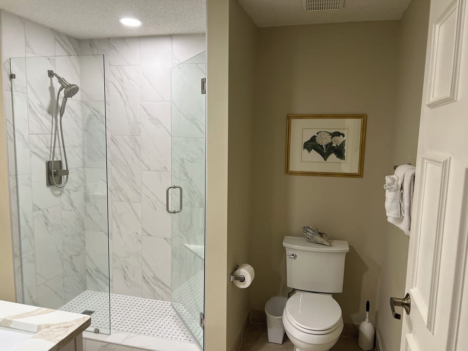 Primary Bath with walk-in shower