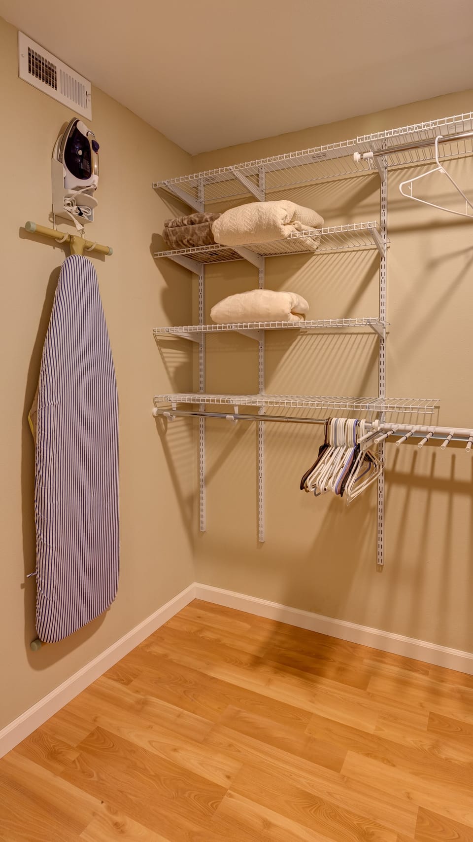 Large walk-in closet
