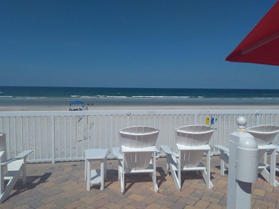 View at North Turn restaurant 2 miles from condo. 